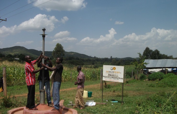 Wakungu shallow well: Repaired and Working