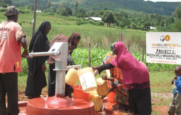 Project 2 – Shallow well – Wakhungu Village