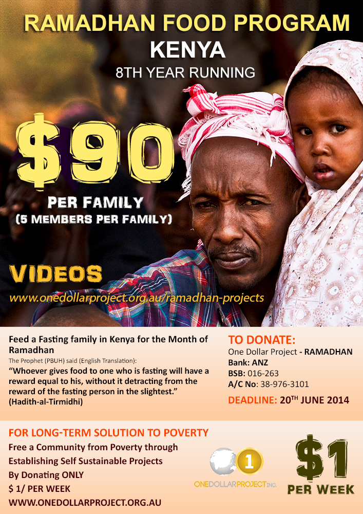 Annual Fundraiser – Ramadhan Food Program 2014