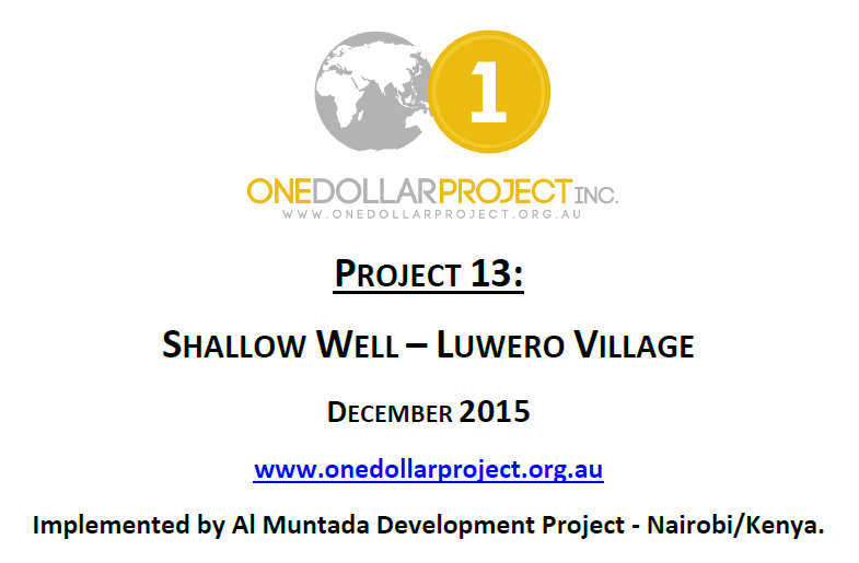 Project 13 – Luwero Village