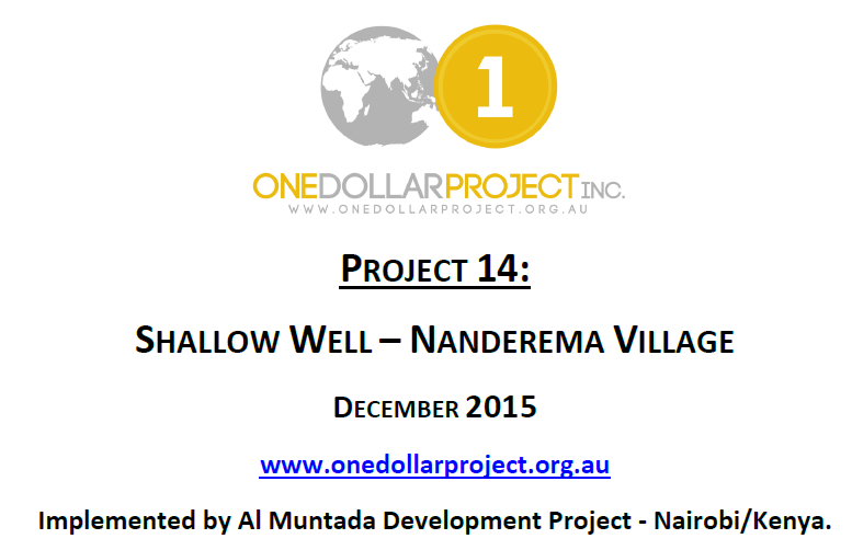 Project 14 – Nanderema Village