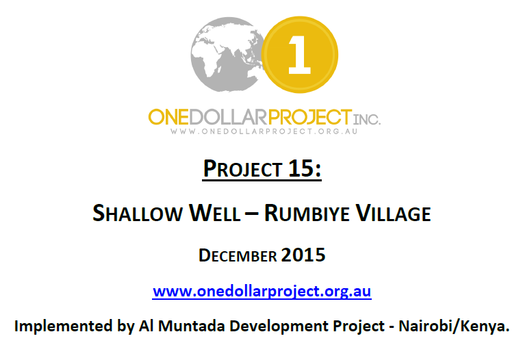 Project 15 – Rumbiye Village